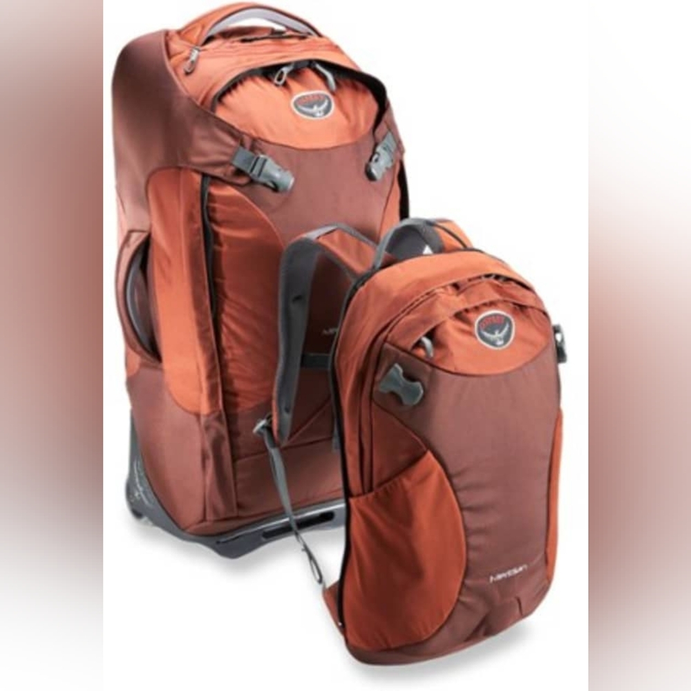 Osprey Meridian 60L Wheeled Travel Backpack With Detachable Day Pack